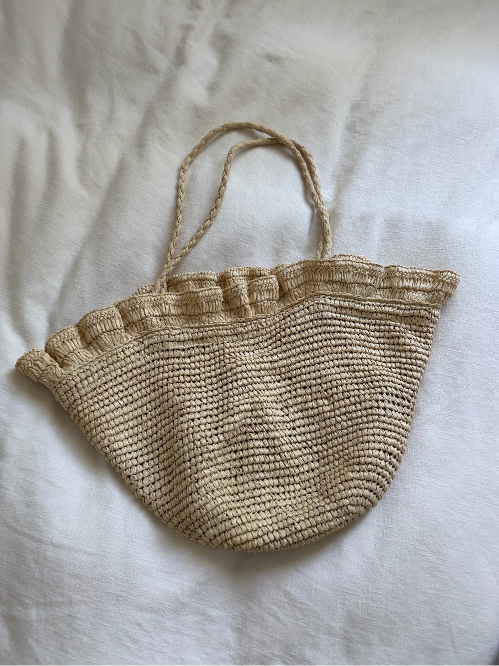 Target Natural Woven Straw Tote - Cream
